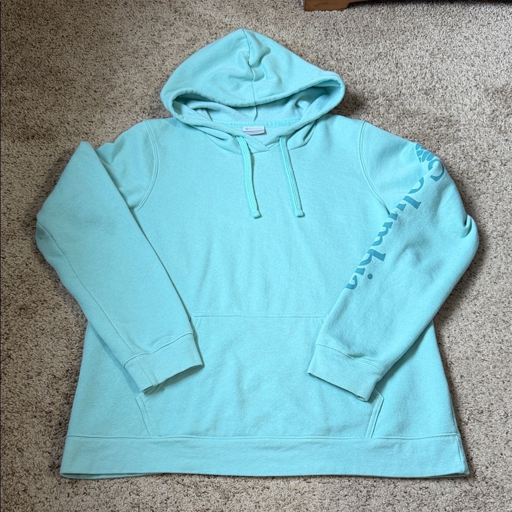 Teal Columbia Hoodie - Women’s